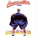 Jay Leno, George Carlin, Elvis Costello   Americathon is a 1979 American comedy film starring John Ritter, Fred Willard, Peter Riegert, Harvey Korman, and Nancy Morgan, with narration by George Carlin, based on a play by Firesign...