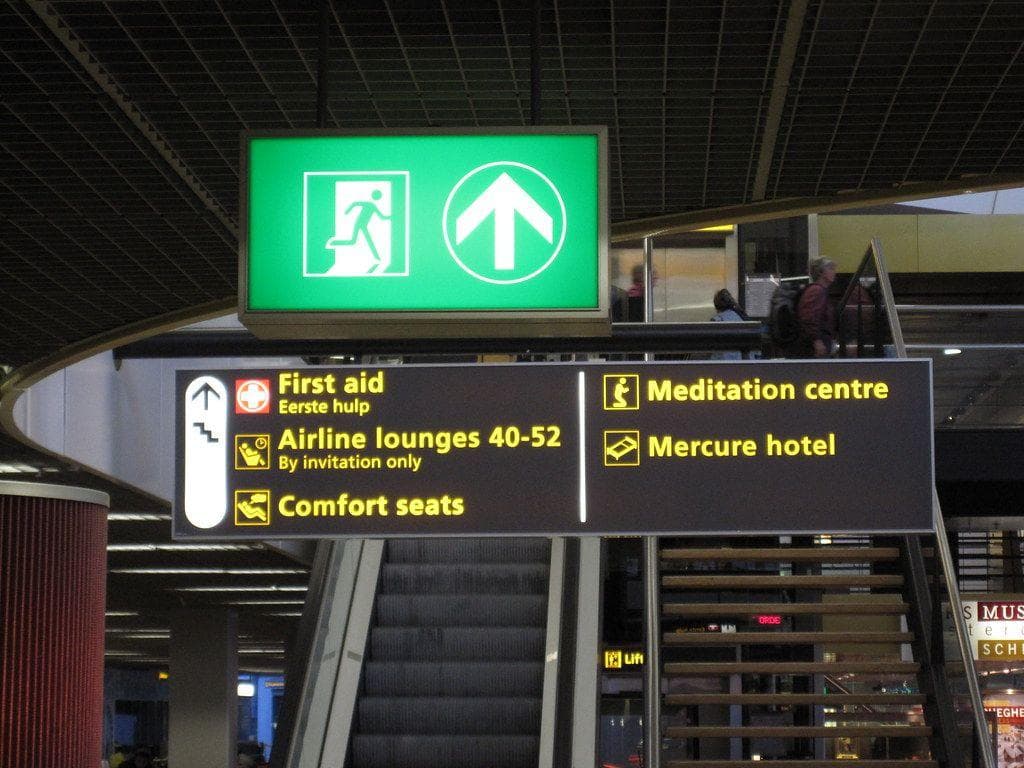 Schiphol Airport In Amsterdam Has A Meditation Center And Chapel 