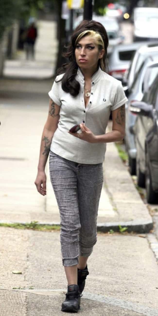 Amy Winehouse is listed (or ranked) 18 on the list The Last Known Photos of 52 Famous People