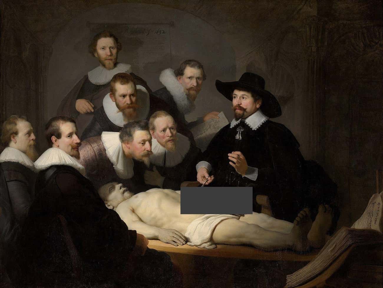 The Anatomy Lesson of Dr. Nicolaes Tulp