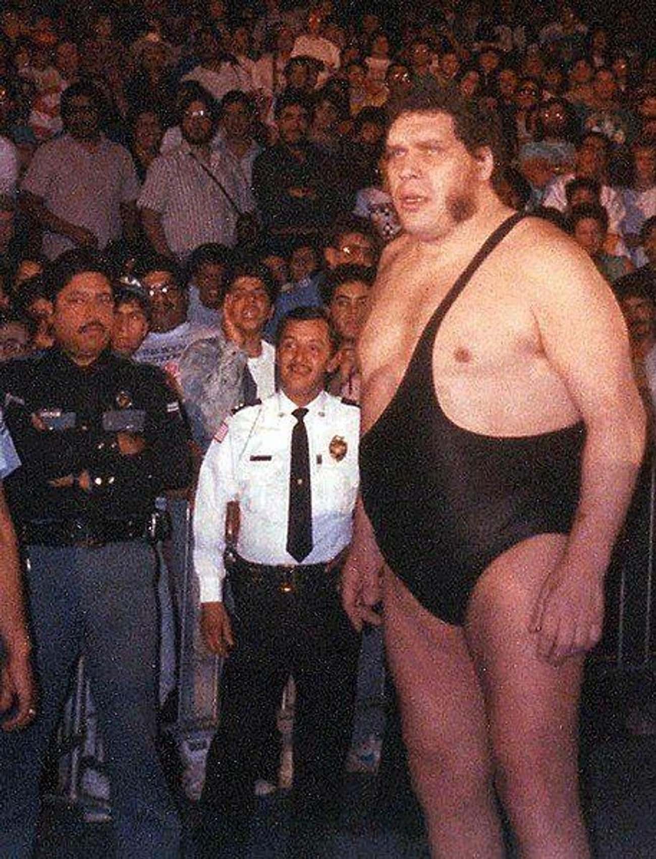 André the Giant Wore His Cross-Body Singlet Because He Had Back Problems