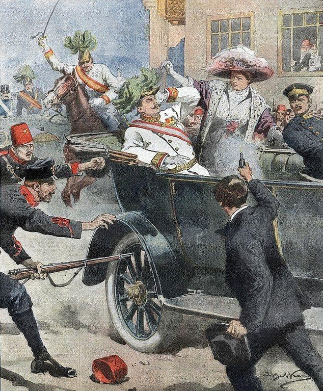 The Assassination Of Archduke Franz Ferdinand Of Austria Sparked World War I
