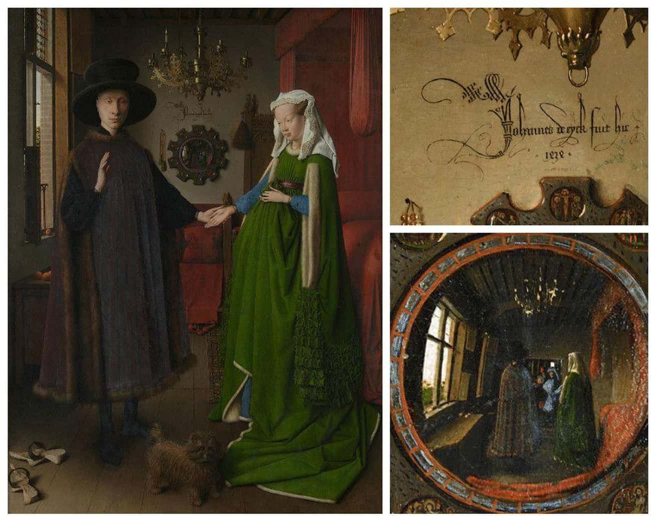 Jan van Eyck: The Arnolfini Portrait (1434)