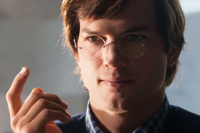 Ashton Kutcher as Steve Jobs
