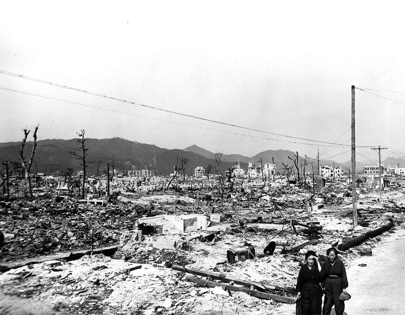 Rummaging Through The Immediate Aftermath Of Hiroshima To Find Your Relatives