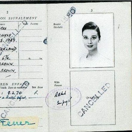 Image of Random Celebrity Passport Photos