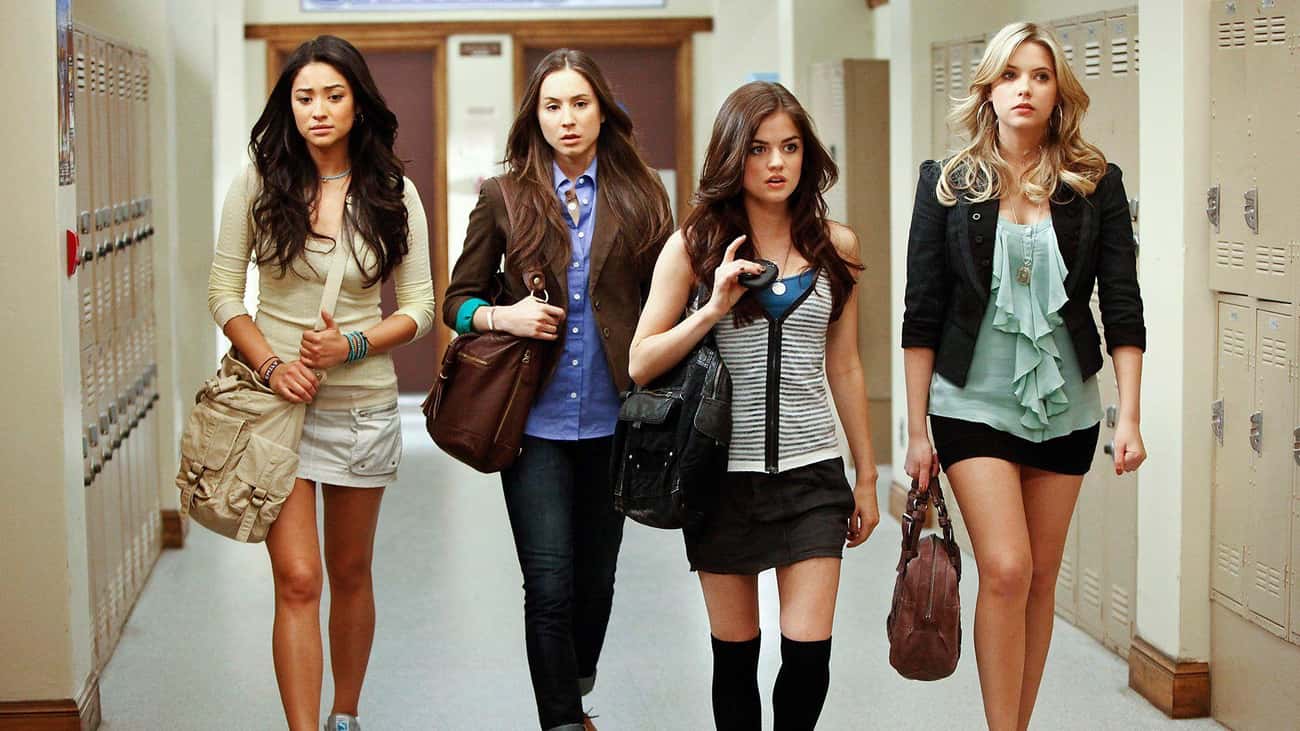 Alison, Aria, Spencer, Emily, And Hanna - 'Pretty Little Liars'