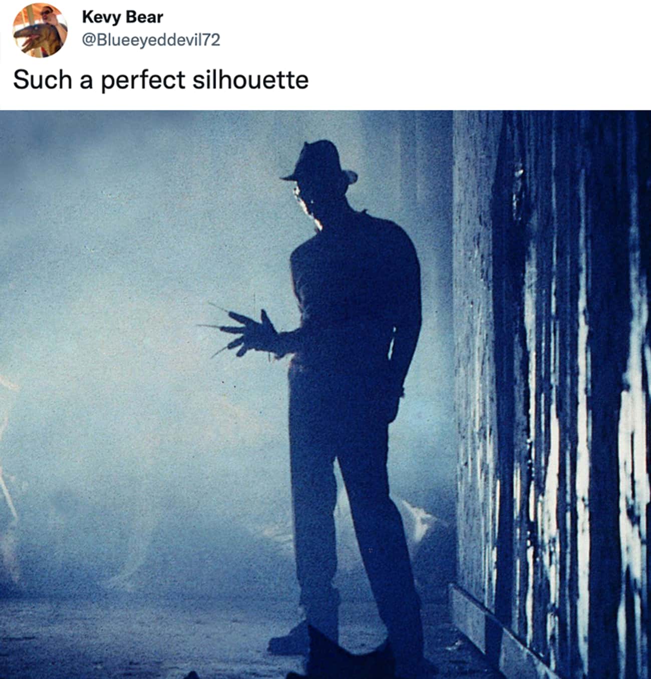 The Perfect Silhouette In 'A Nightmare on Elm Street'