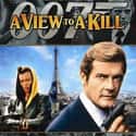 Christopher Walken, Roger Moore, Grace Jones   This film is the fourteenth spy film of the James Bond series, and the seventh and last to star Roger Moore as the fictional MI6 agent James Bond.