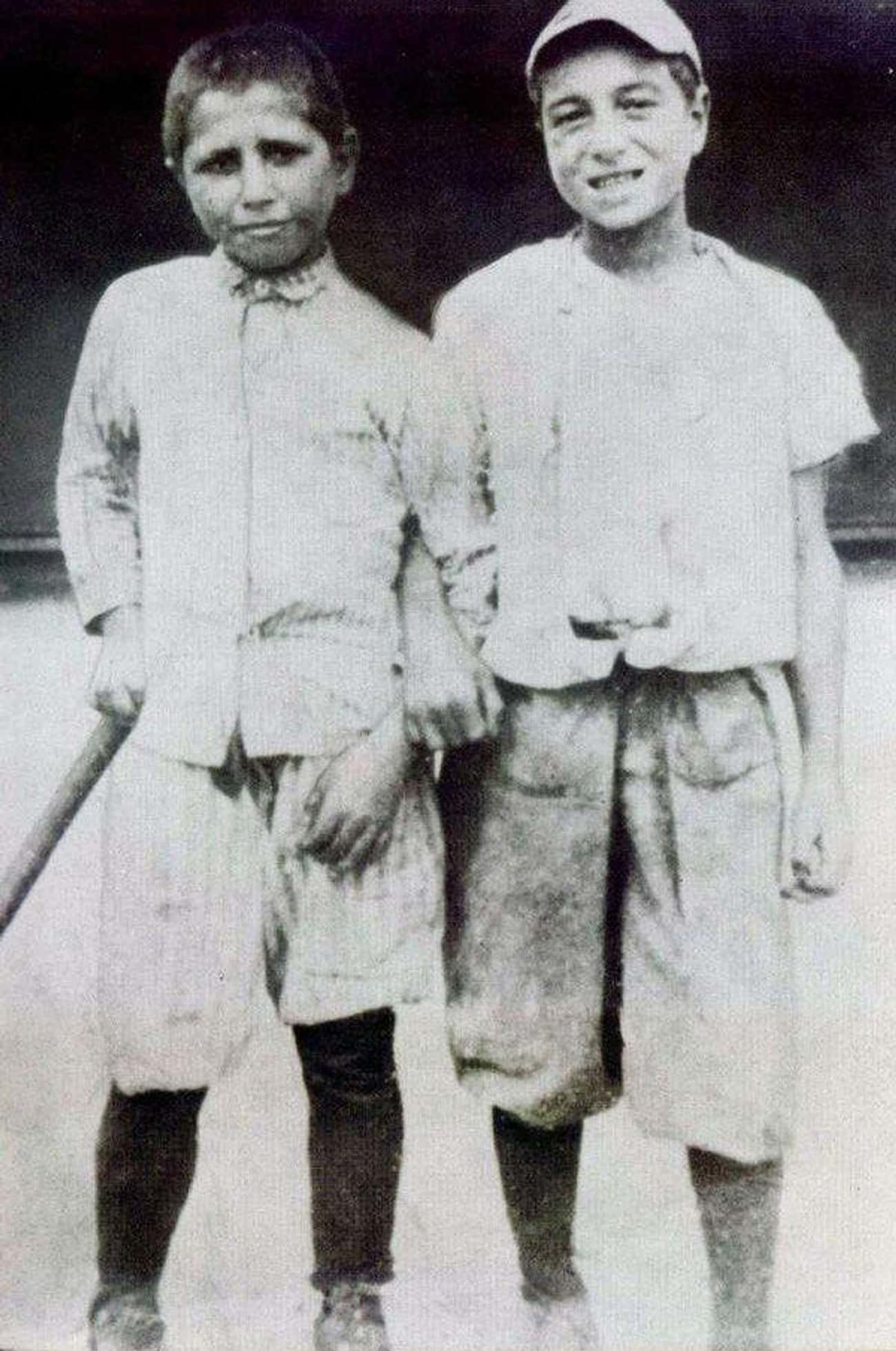 Babe Ruth (On Right) - 7 Years Old, 1902