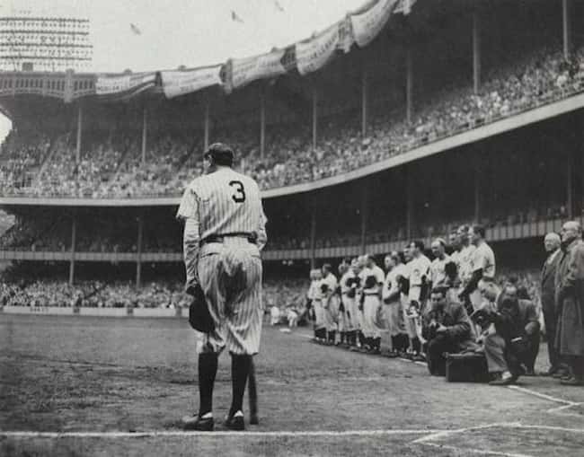 Babe Ruth is listed (or ranked) 38 on the list The Last Known Photos of 52 Famous People