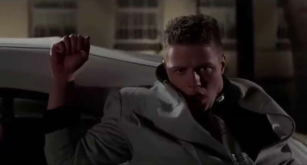 George McFly Punches Biff Outside The School Dance, 'Back to the Future'