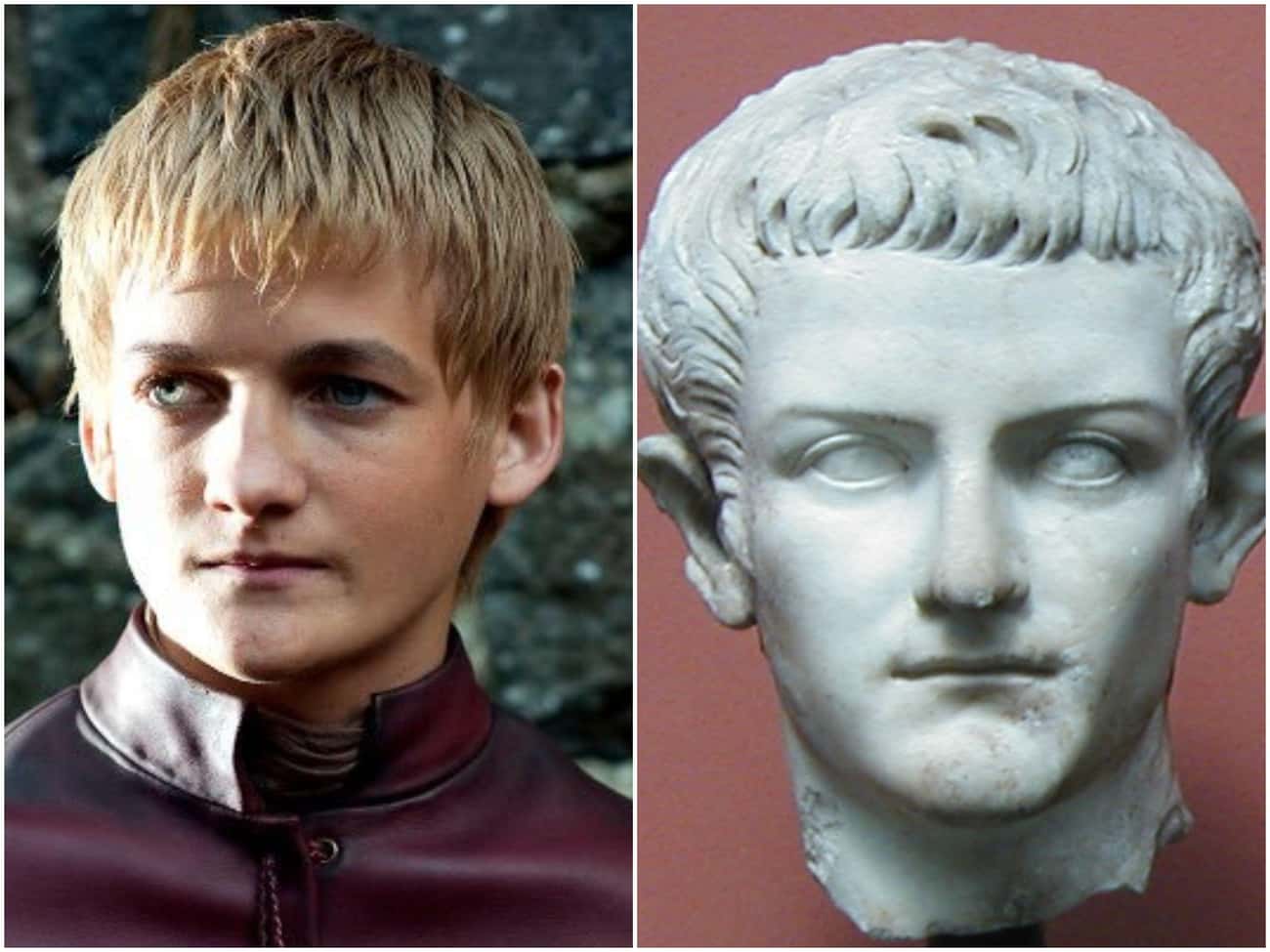 Two Tyranical Rulers - King Joffrey (Jack Gleeson) And Caligula