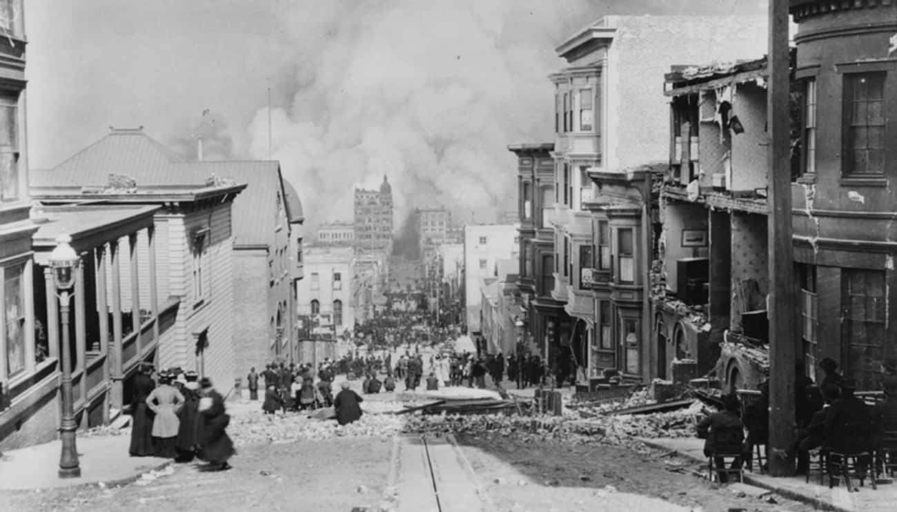 1906: 'San Francisco Earthquake and Fire' By Arnold Genthe