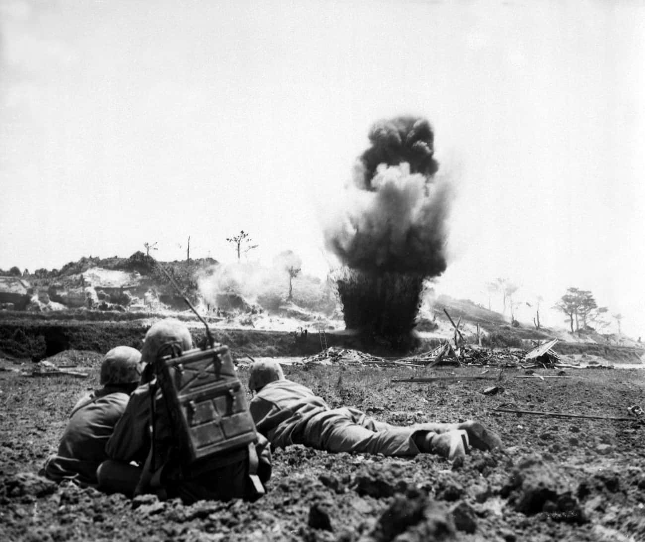 The Battle Of Okinawa, World War II, 1945