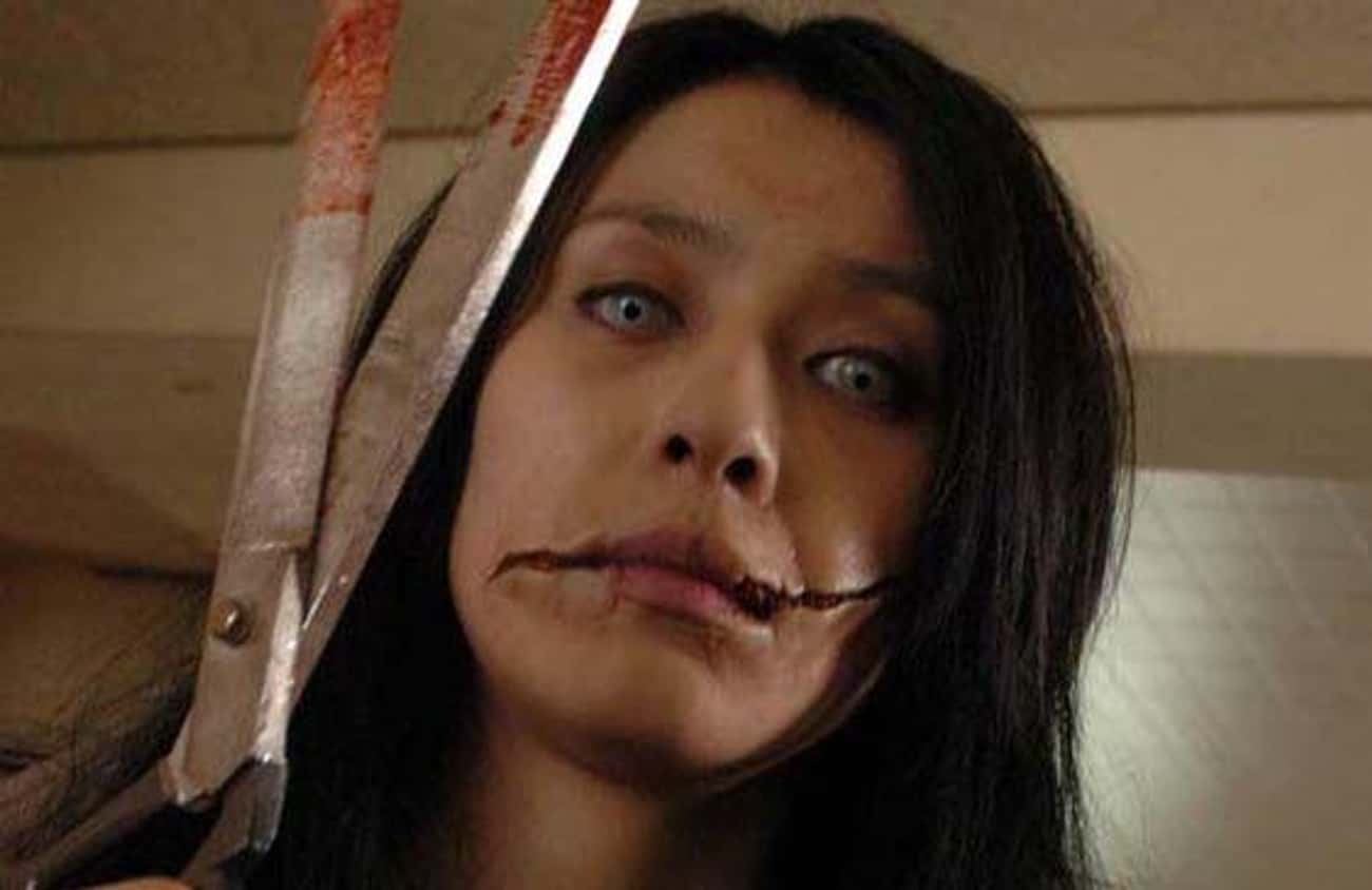 The Tale of Kuchisake Onna Inspired Carved
