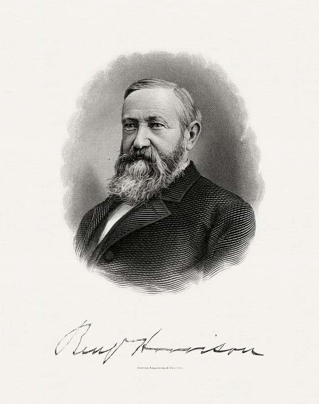 Benjamin Harrison is listed (or ranked) 23 on the list Every U.S. President & Every Medical Problem They've Ever Had