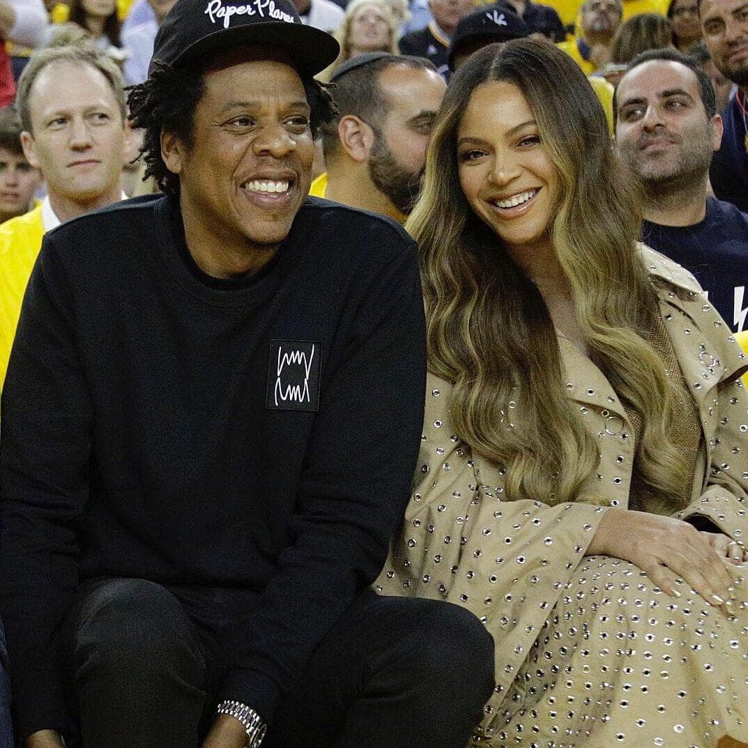 Celebrity Nets Fans Celebrities at Brooklyn Net Games