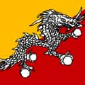 Bhutan on Random Prettiest Flags in the World