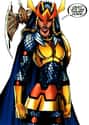 Big Barda on Random Best Members of the Justice League and JLA