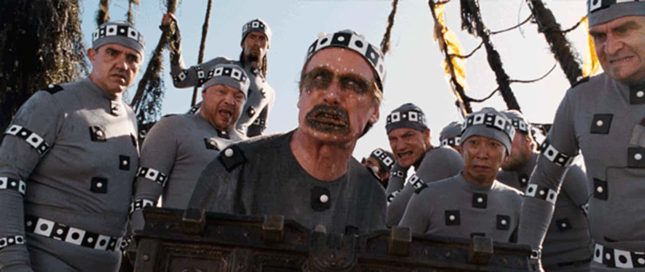 Bill Nighy And Davy Jones&#39; Crew Are Definitely All On The Same Page In Pirates of the Caribbean: Dead Man&#39;s Chest
