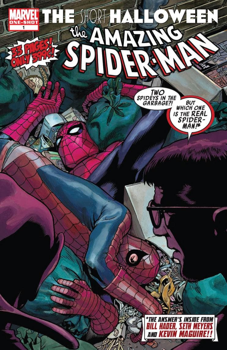 The Amazing Spider-Man The Short Halloween (2009) Marvel TPB HC Bill Hader