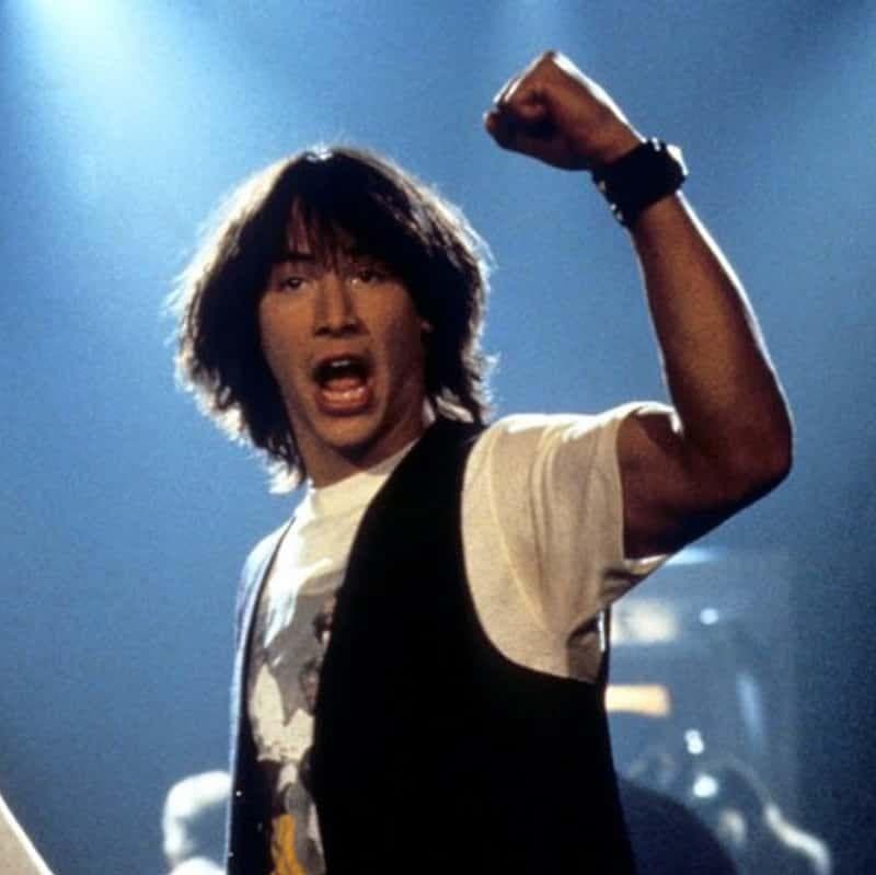 Ted In 'Bill & Ted's Excellent Adventure'