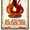 Mel Brooks, Gene Wilder, Anne Bancroft   Blazing Saddles is a 1974 satirical Western comedy film directed by Mel Brooks.