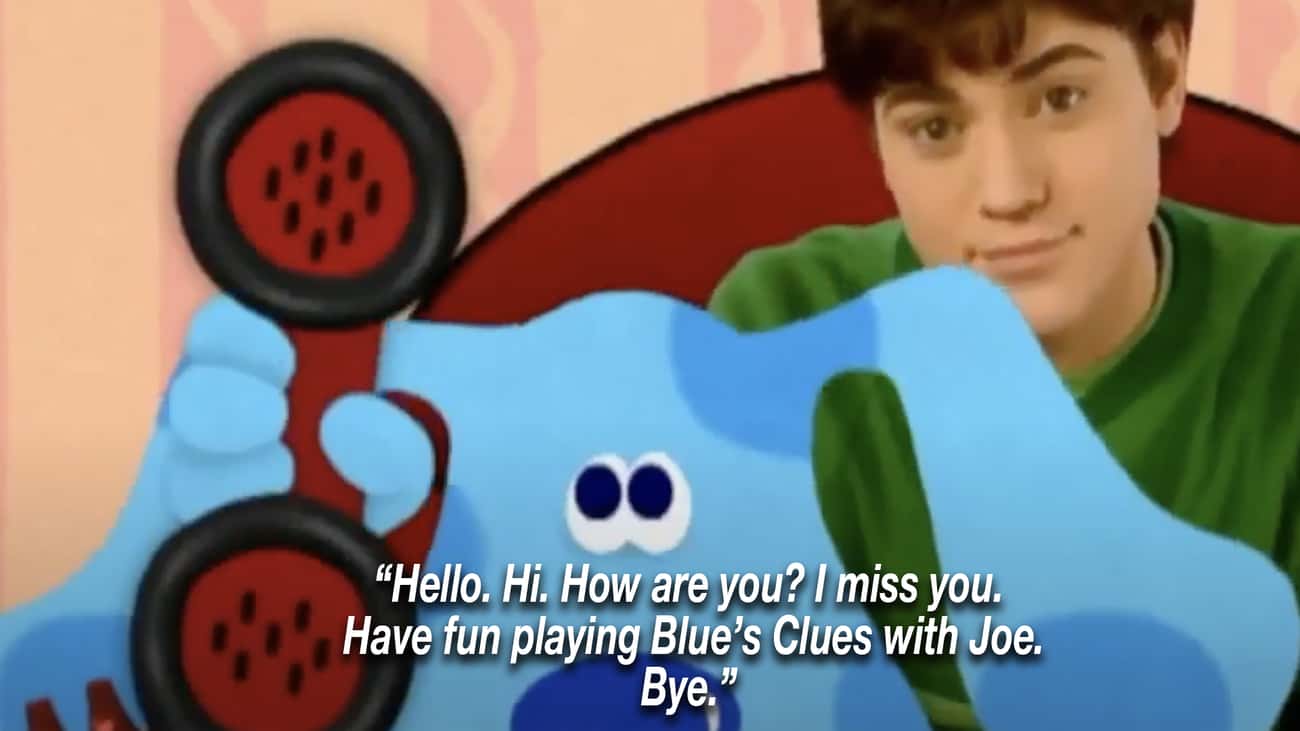 In 'Blue's Clues,' Steve Goes To College