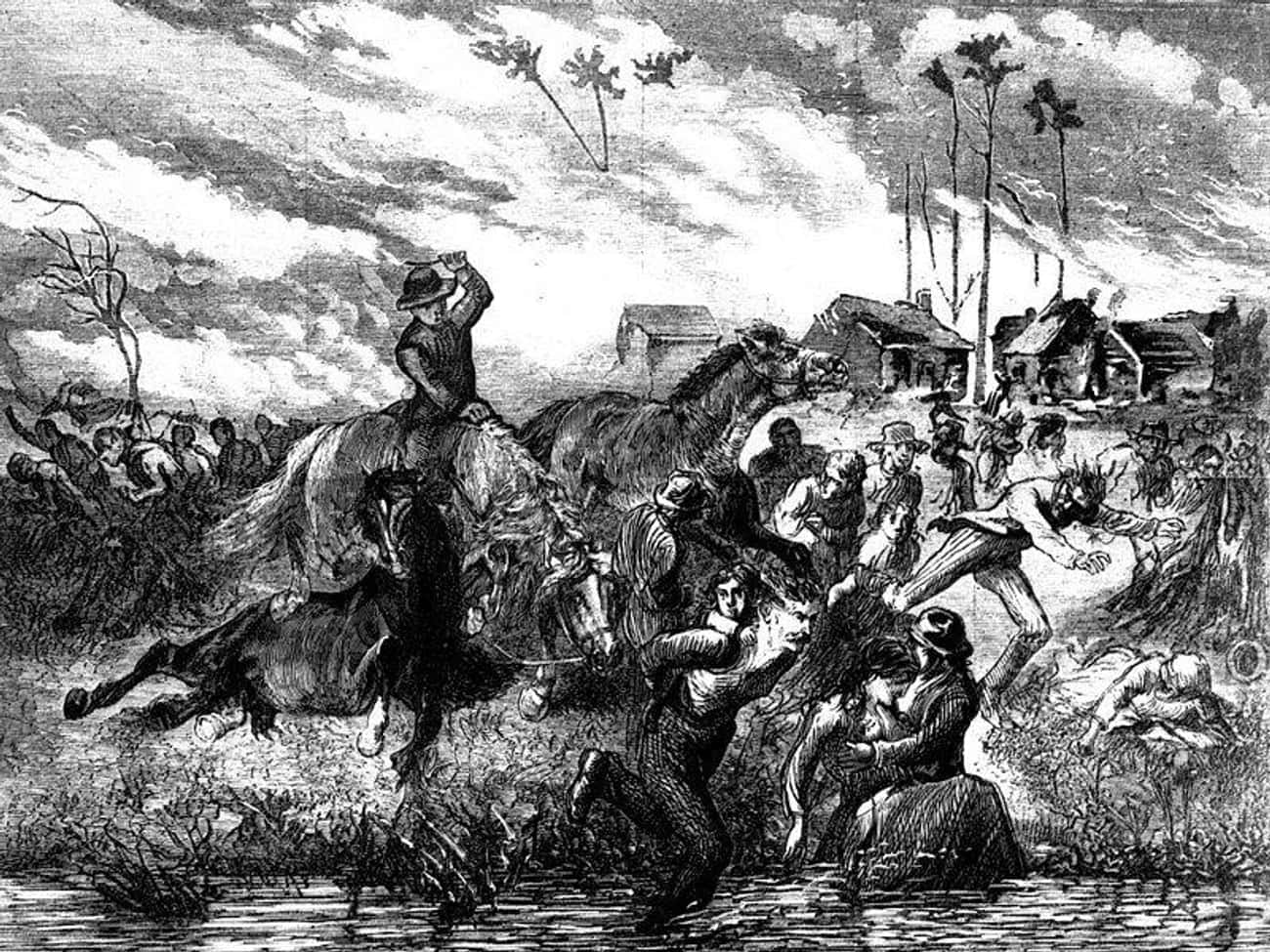 The Peshtigo Fire Took Place On The Same Day As The Great Chicago Fire And Was Far More Deadly