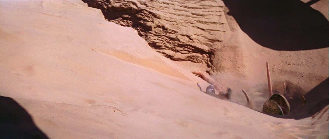 Boba Fett, The Best Bounty Hunter In The Galaxy, Is Accidentally Knocked Into The Sarlacc Pit