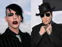 Marilyn Manson on Random Photos of Makeup-Wearing Male Celebs Without Their Makeup On