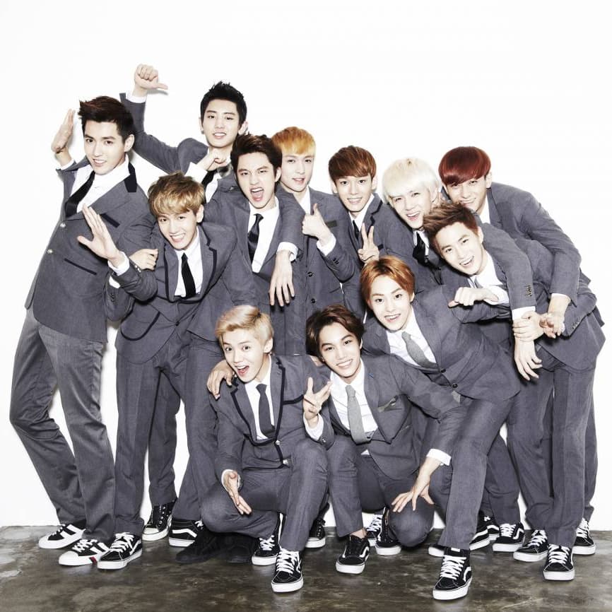 EXO is listed (or ranked) 3 on the list The Most Popular Kpop Groups Of 2019, Ranked