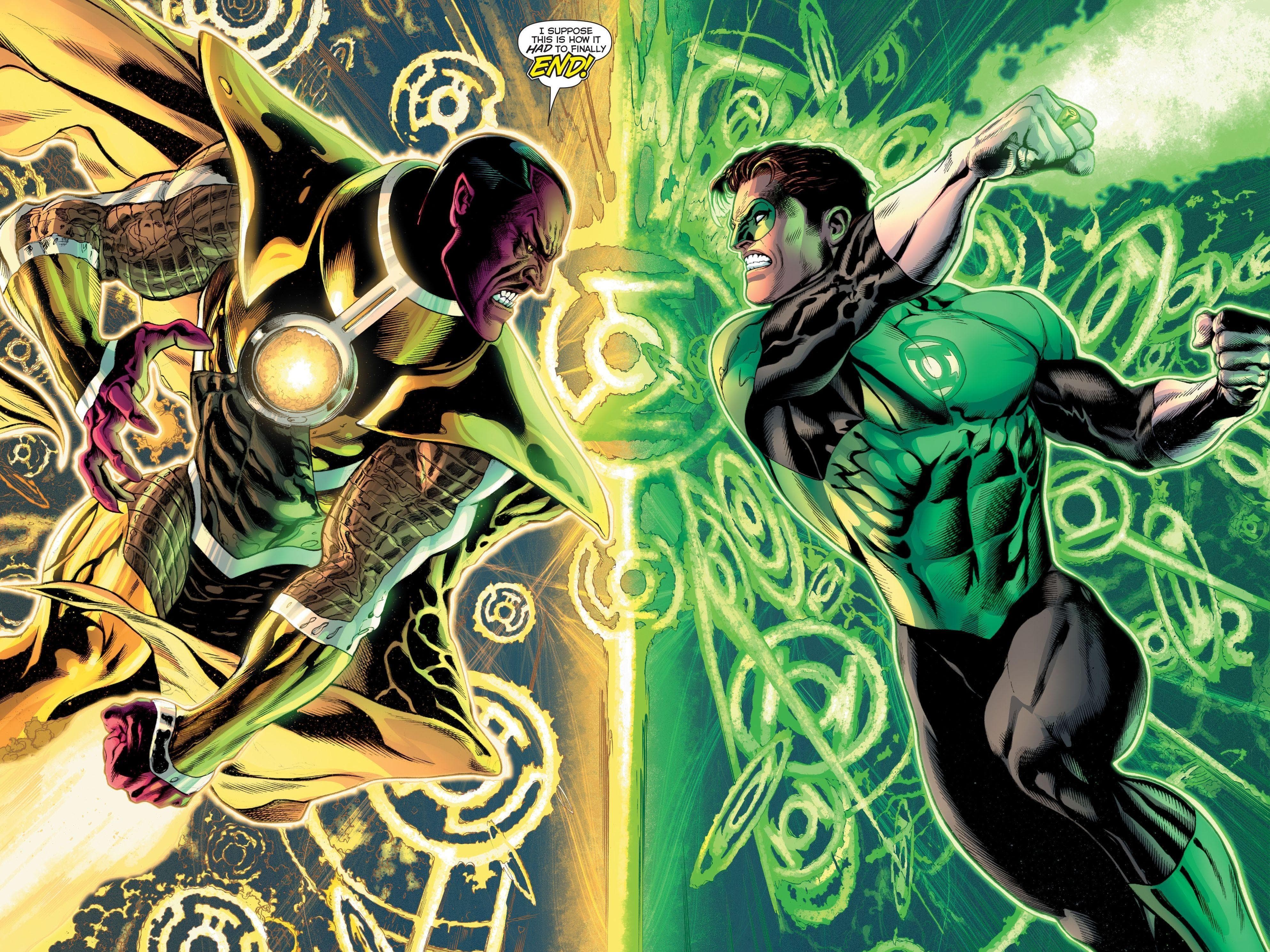 Sinestro Was Hal Jordan's Buddy And Mentor When He First Joined The Green Lantern Corps