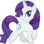 Rarity is listed (or ranked) 15 on the list Cartoons/Comics: Best Horses, Donkeys, Ponies, and Burros