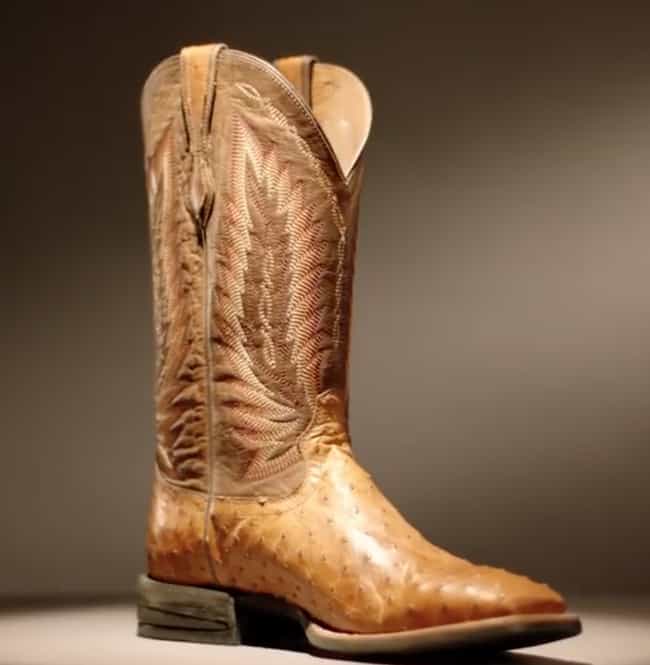 best cowboy boot leather
