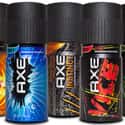 AXE on Random Best Deodorant Brands