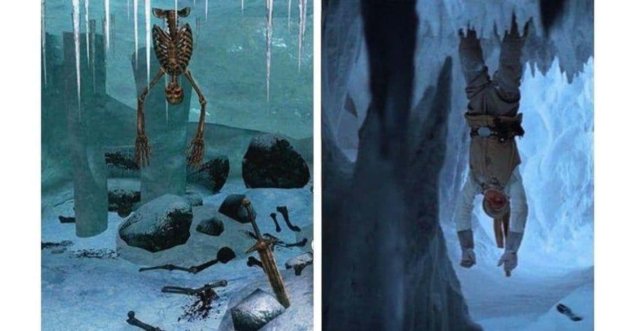 Luke Skywalker's Skeletal Remains In 'The Elder Scrolls V: Skyrim'