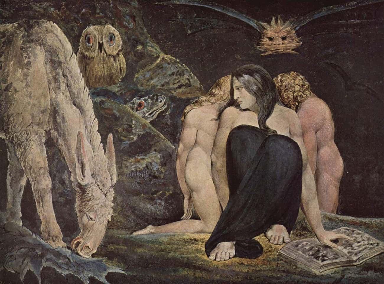 'The Night of Enitharmon's Joy' By William Blake, 1795