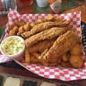 Catfish is listed (or ranked) 33 on the list The Most Popular Food In Each State, According To People Who Actually Live There