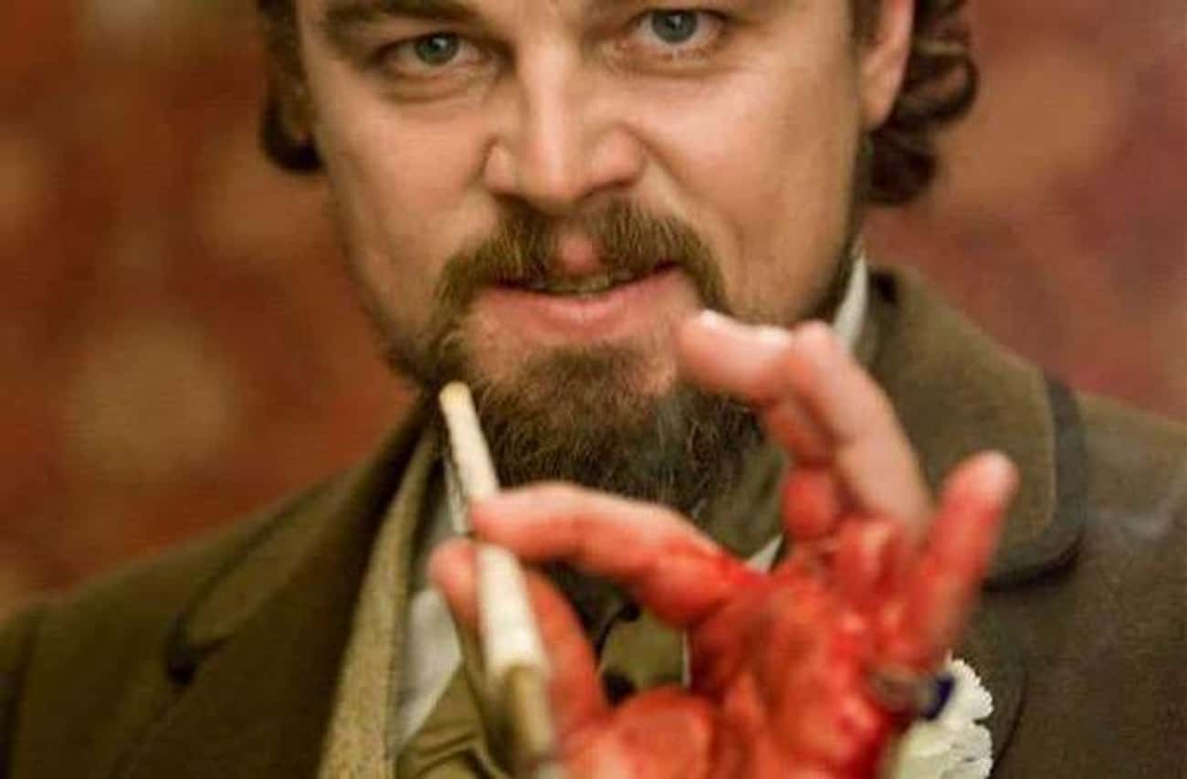 Leonardo DiCaprio's Hand In 'Django Unchained'