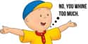 Caillou on Random Most Annoying TV and Film Characters