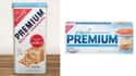 Saltine Cracker on Random Processed Food Packaging Used To Look Lik