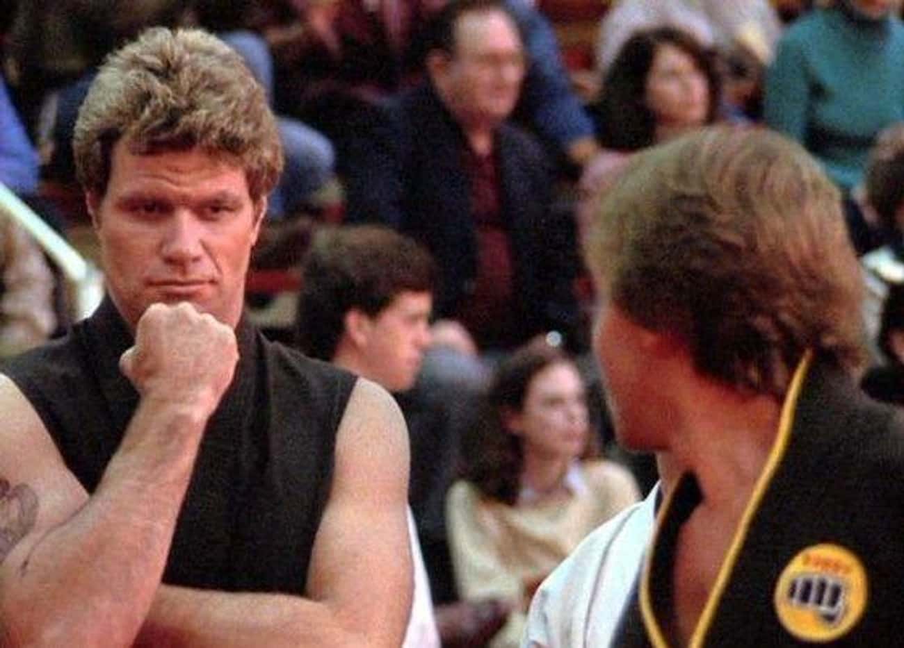 John Kreese Orders Bobby Brown To Take Daniel Out, Then Orders Johnny To Sweep The Leg In ‘The Karate Kid’