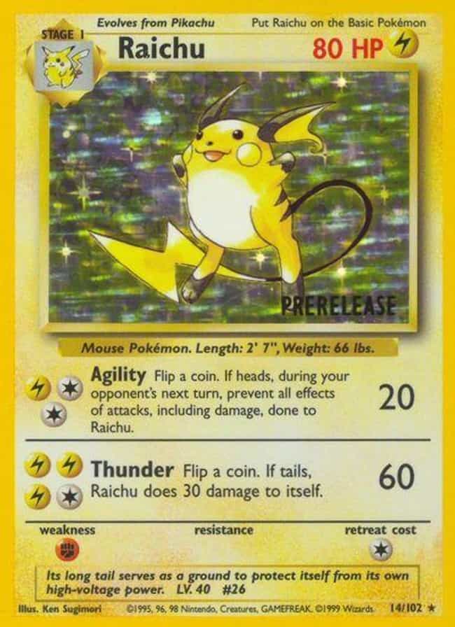 Prerelease Raichu