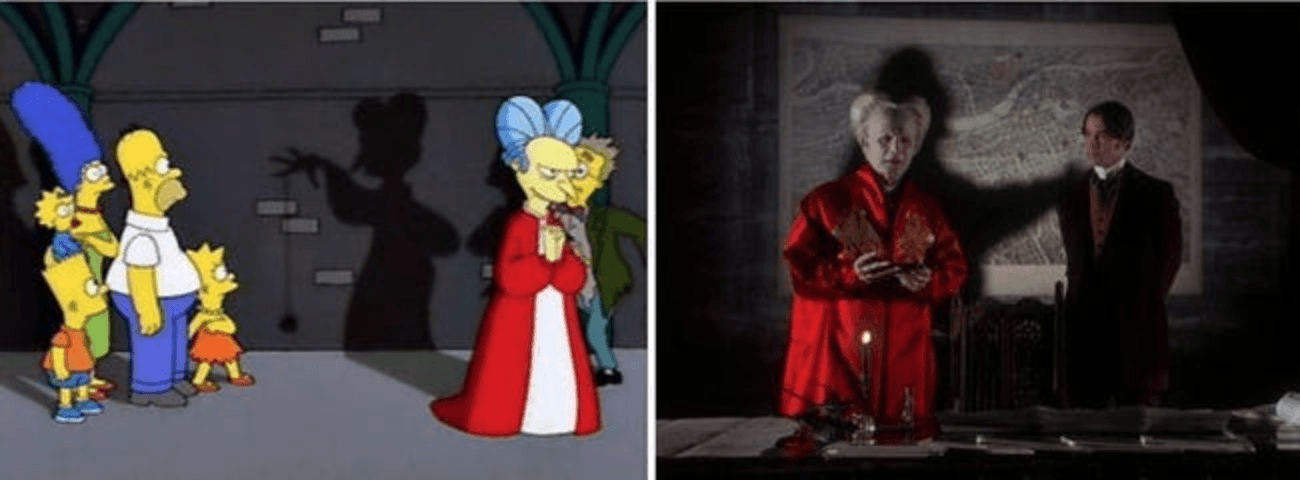 'Bart Simpson's Dracula' References 'Bram Stoker's Dracula'