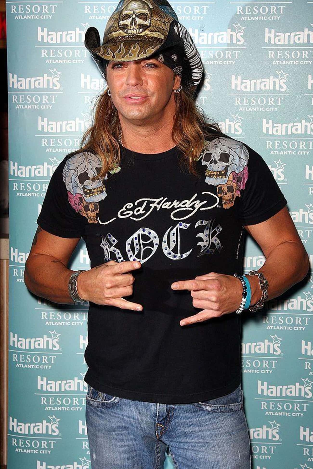 Bret Michaels At A Party In Atlantic City, 2008