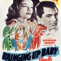 Katharine Hepburn, Cary Grant, Barry Fitzgerald   Bringing Up Baby is a 1938 American screwball comedy film directed by Howard Hawks, starring Katharine Hepburn and Cary Grant, and released by RKO Radio Pictures.