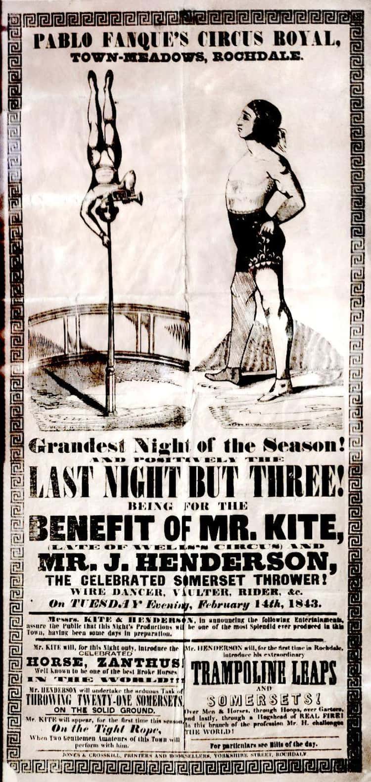 'Being For The Benefit Of Mr. Kite!' Was Based On An 1843 Circus Poster
