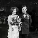 Buster Keaton on Random Rarely Seen Photos Of Old Hollywood Legends On Their Wedding Day